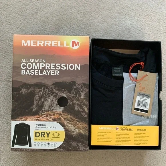 Merrell Trektek II Base Layer Top, L - Picture 4 of 16